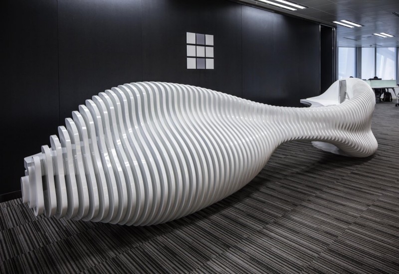 Parametric Office Furniture by HWCD