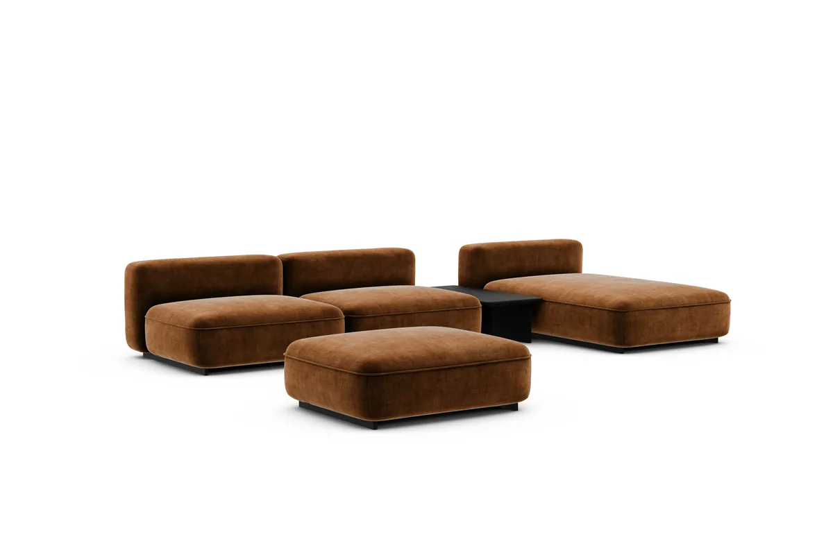 Moodu corner sofa: Golden 56