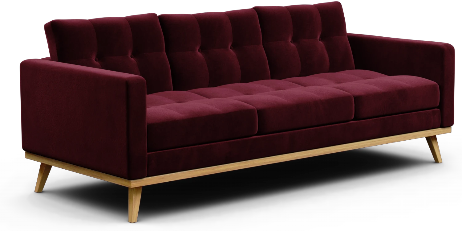 Fern sofa in Matt Velvet 59