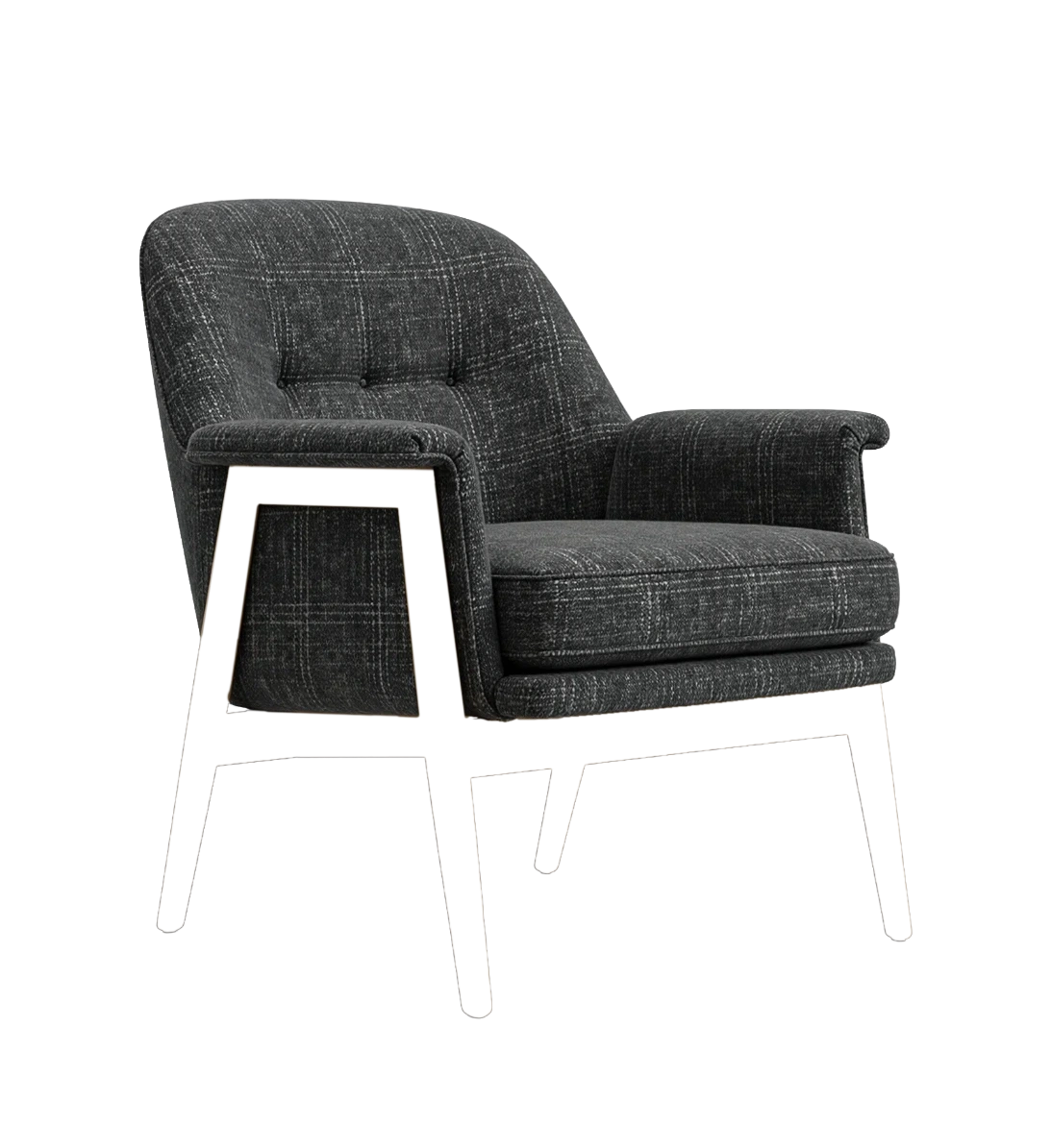 Charcoal Tweed